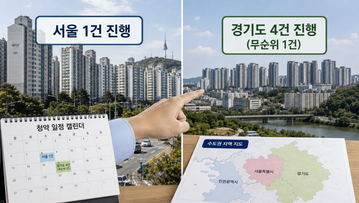 아파트 청약 일정 확인 방법과 지역별 차이