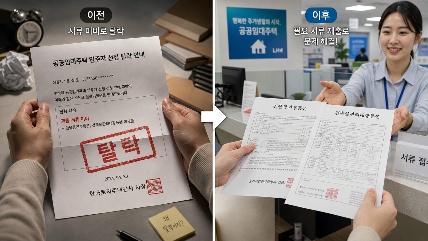 청약 부적격 소명에 필요한 서류