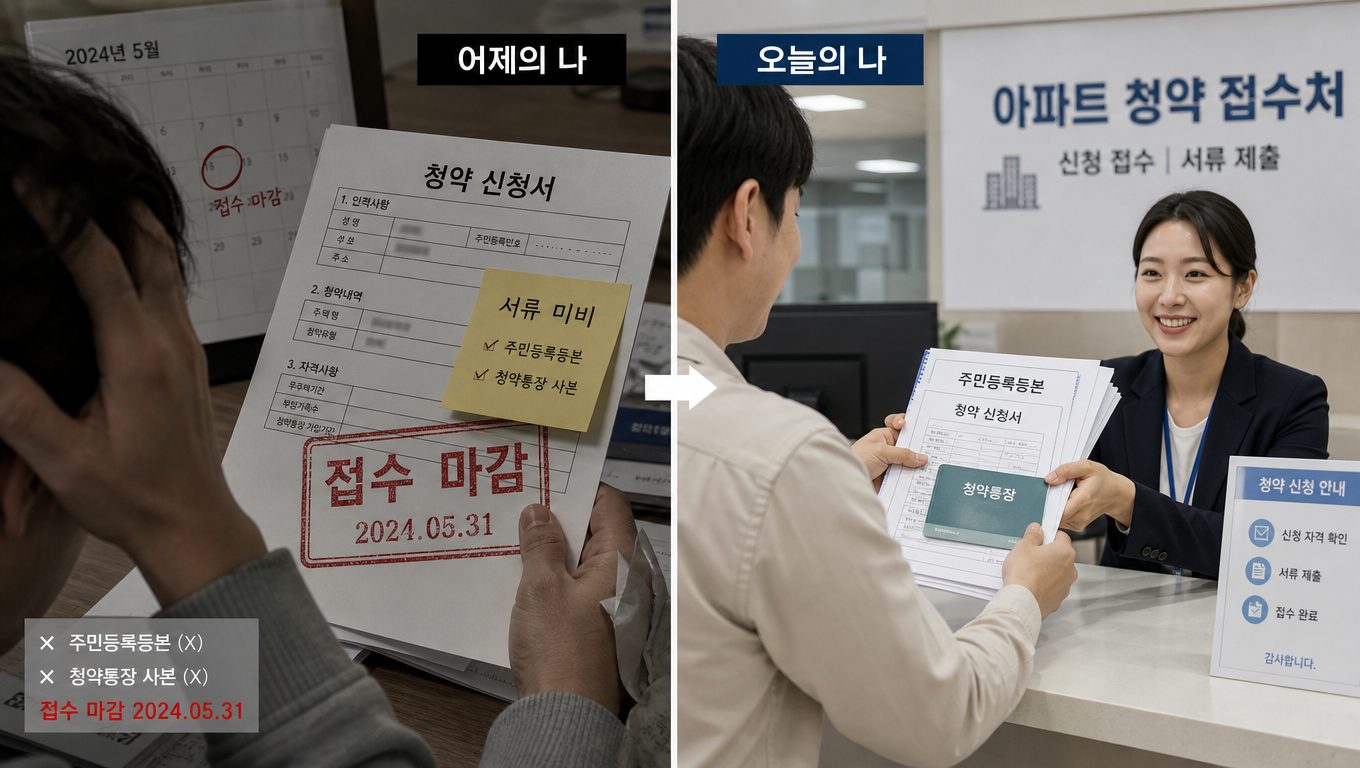 청약 예비당첨 후 서류 미제출·중복당첨 시 결과