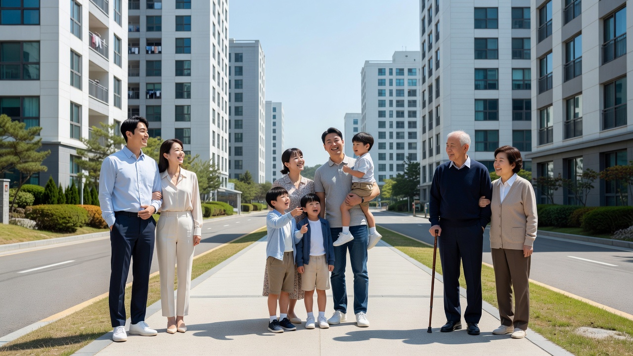 청약 특별공급 대상자 유형별 기준을 보여주는 장면